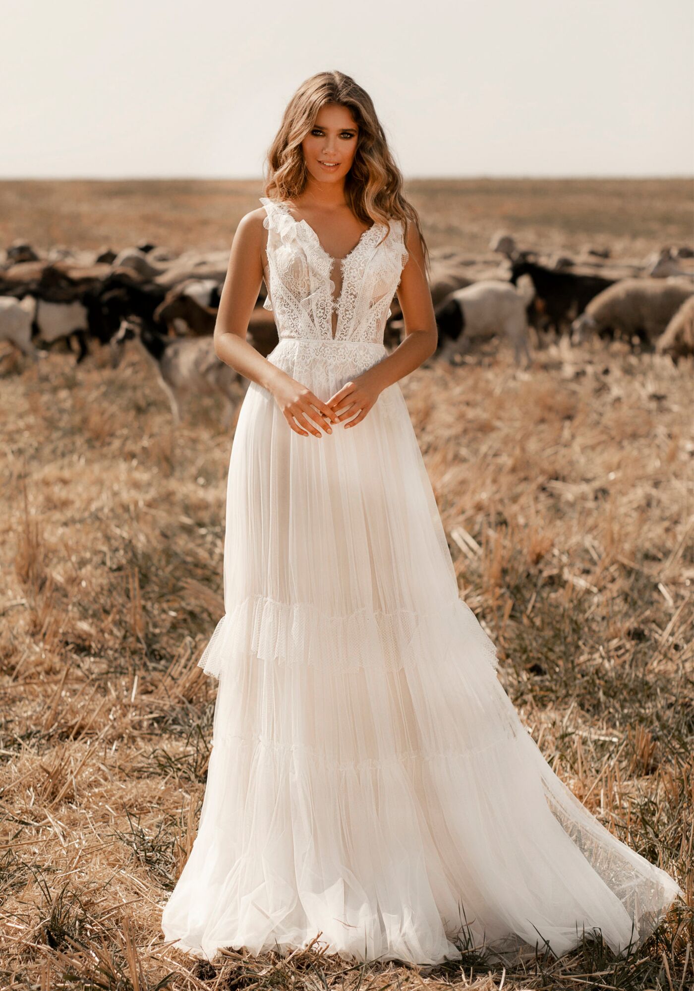 Hochzeitskleid Vintage - Brautkleid Boho